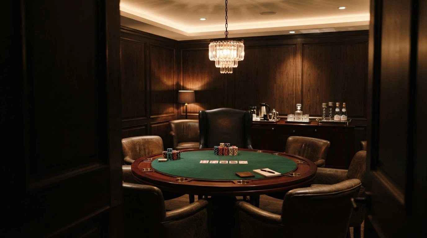 A private gaming setting for Infinity Rewards Diamond members