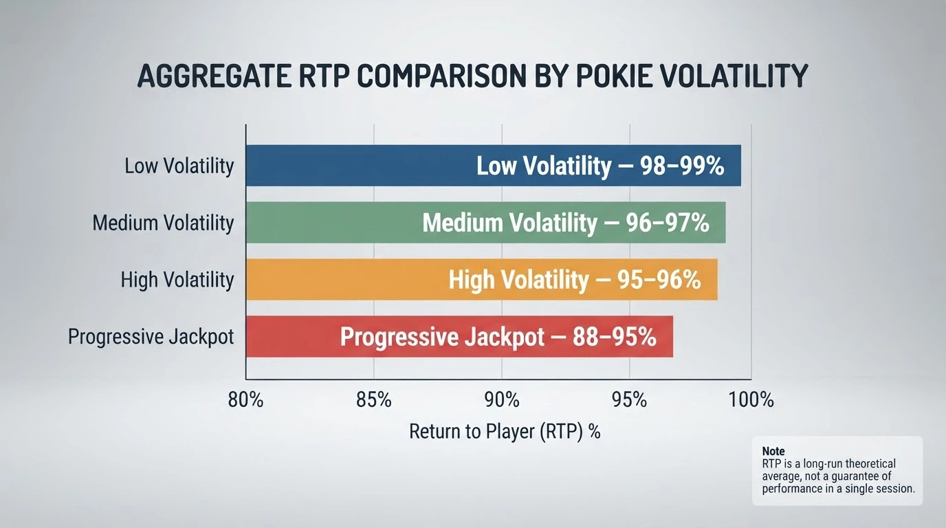 Side-by-side gameplay screens of the highest-RTP 5-reel pokies ranked on this page