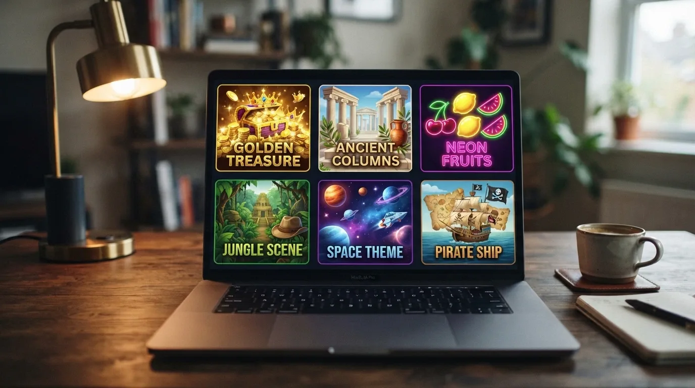 A grid of popular online pokie title cards from multiple providers, arranged to show the variety across studios